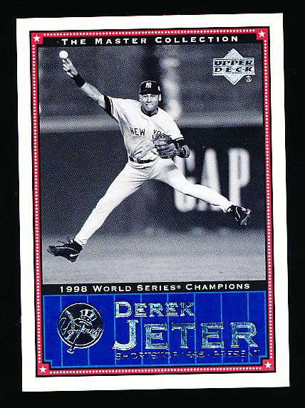 2000 Upper Deck Yankees Master Collection- #NYY 24 Derek Jeter (#214/500)