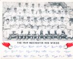 1949 Rochester Red Wings vs. Toronto Maple Leafs Program