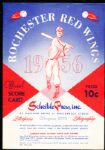 1956 Rochester Red Wings Baseball Program vs. Indianapolis (Roger Maris!)