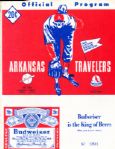 1969 Arkansas Travelers Baseball Program with 8 x 10 Color Team Picture