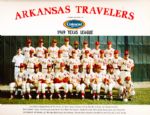 1969 Arkansas Travelers Baseball Program with 8 x 10 Color Team Picture