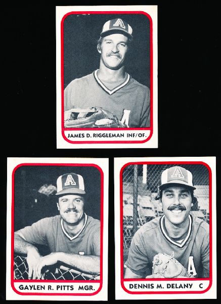 1981 TCMA Arkansas Travelers Set of 23