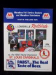 1983 Louisville Red Birds Exhibition Scorecard vs. St. Louis Cardinals- Unscored