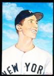 1982 TCMA Stephen Douglas 4-5/8” x 6-7/16” Original Art for Yankees Yearbook Card Inserts- Billy Martin, Yankees- 1 of 1