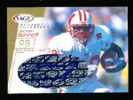 2001 Sage Ftbl.- “Autographs”- #A6 Michael Bennett, Wisconsin- #158/200