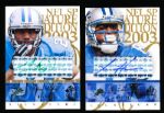 2003 SP Signature Edition Ftbl.- “Autographs”- 2 Diff. Detroit Lions