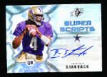 2007 SPx Ftbl.- “Super Scripts Autographs”- #SS-IS Isaiah Stanback, Washington Huskies