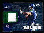 2012 Topps Chrome Ftbl.- “Rookie Relics”- #RR26 Russell Wilson, Seahawks