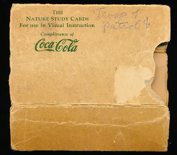 1929-‘33 Coca-Cola “Nature Study Cards” (F213-3) Original Outer Sleeve Box