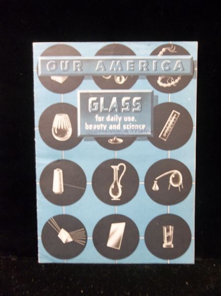 1944 Coca-Cola Our America Series “Glass: for Daily Use, Beauty, & Science” (F213 Series) Set of 20 Pasted in Original Booklet! 