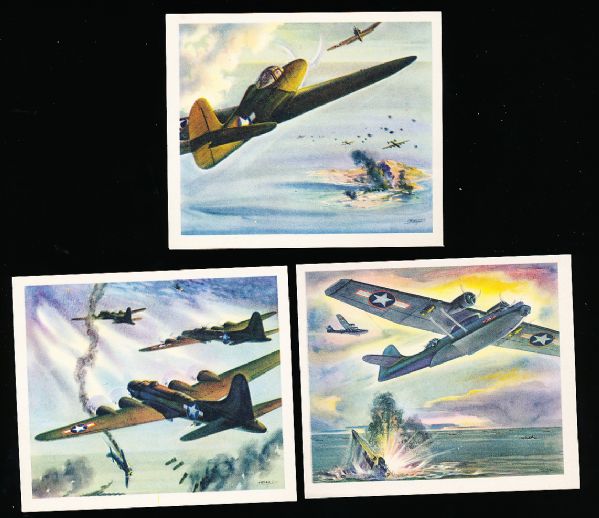 1944 Coca-Cola “America’s Fighting Planes” (F213-5) Complete Set of 20 with Original Envelope