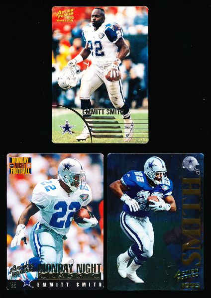 1991-95 Action Packed Emmitt Smith Ftbl.- 25 Diff. Cards