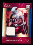 2004 Donruss Elite Ftbl. “Elite Series Jerseys Bronze” #28 Emmitt Smith, Cardinals
