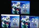 2008 Topps Chrome Ftbl. “NFL Dynasties Tribute ‘93” #DYNC-ES- Emmitt Smith, Cowboys- 4 Diff. Cards