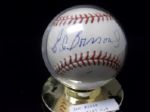 Ed Bressoud Autographed Official MLB Bud Selig Baseball