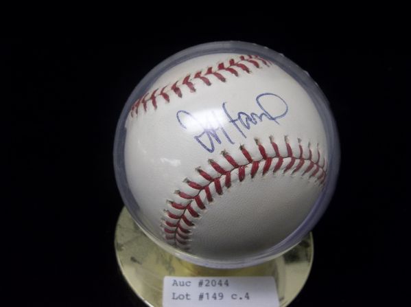 Jeff Fassero Autographed Official MLB Bud Selig Baseball