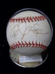 Al Jackson Autographed Official NL Leonard Coleman Baseball