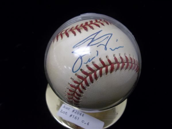 Steve Kline Autographed Official NL Leonard Coleman Baseball