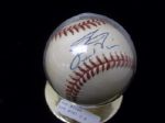 Steve Kline Autographed Official NL Leonard Coleman Baseball
