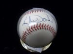 Keith McDonald Autographed Official NL Leonard Coleman Baseball