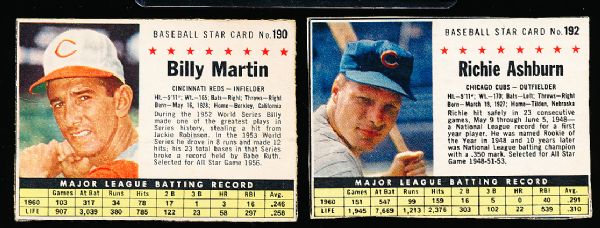 1961 Post Cereal Baseball- 26 Diff.