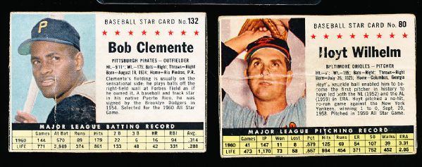 1961 Post Cereal Baseball- 19 Diff.