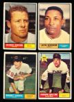 1961 Topps Bb- 4 Diff. Hi#’s 
