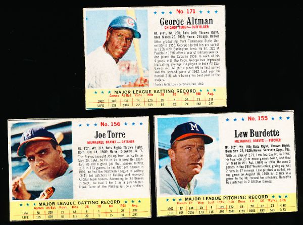 1963 Post Cereal Bb- 11 Diff.