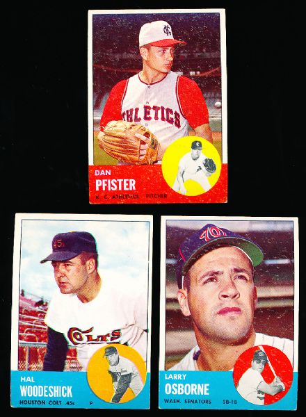 1963 Topps Bb- 17 Diff.