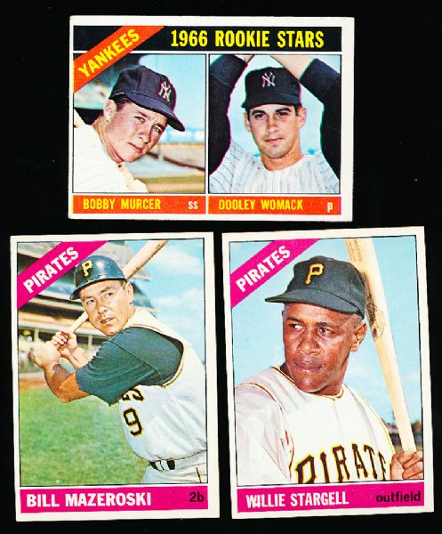 1966 Topps Bb- 6 Diff.