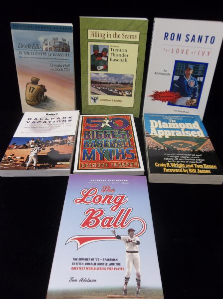 Seven Diff Baseball Books- All Softcovers