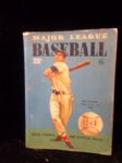 1948 Dell Major League Baseball Yearbook- Ted Williams, Red Sox Cover
