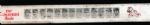1967 Cincinnati Reds Bsbl. Plastic Team Picture Ruler