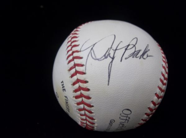 Dusty Baker Autographed Rawlings Official League Baseball