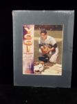 Yogi Berra Autographed New York Yankees Treat Matted 8” x 10” Color Photo