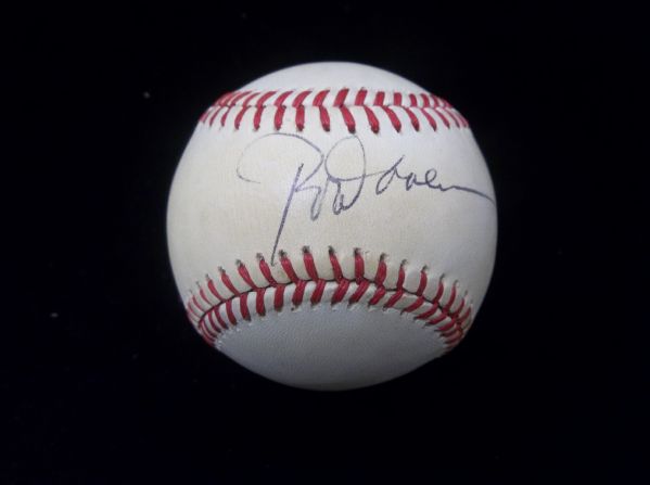 Rod Carew Autographed Official AL Bobby Brown Baseball