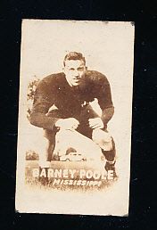 1948 Topps Magic Photo Ftbl. #1C Barney Poole, Mississippi