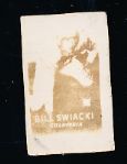 1948 Topps Magic Photo Ftbl. #4C Bill Swiacki, Columbia