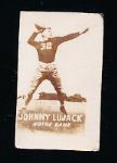 1948 Topps Magic Photo Ftbl. #6C Johnny Lujack, Notre Dame
