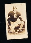 1948 Topps Magic Photo Ftbl. #8C Joe Steffy, Army