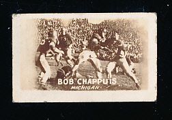 1948 Topps Magic Photo Ftbl. #11C Bob Chappius, Michigan