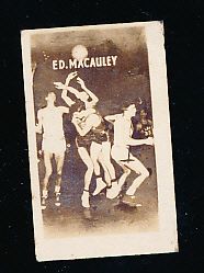 1948 Topps Magic Photo Ftbl. #3B Ed Macauley