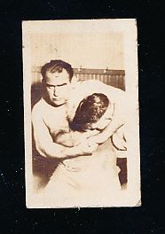1948 Topps Magic Photo Wrestling #6D Strangler Lewis