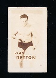 1948 Topps Magic Photo Wrestling #10D Dean Detton