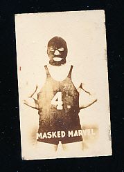 1948 Topps Magic Photo Wrestling #11D Masked Marvel