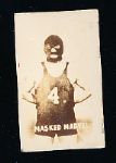 1948 Topps Magic Photo Wrestling #11D Masked Marvel