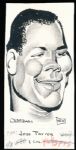 Murray Olderman Original Drawing- Jose Torres, Boxing