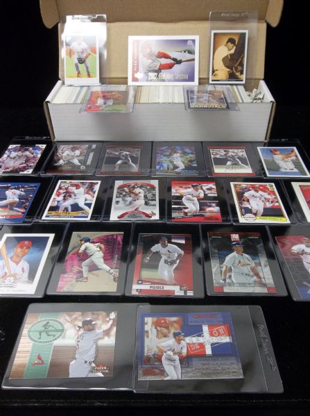 2002 St. Louis Cardinals- 555 Diff.- Lots of Pujols! 