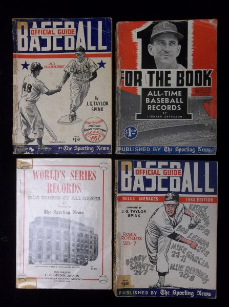 Four Diff Baseball Sporting News Guides