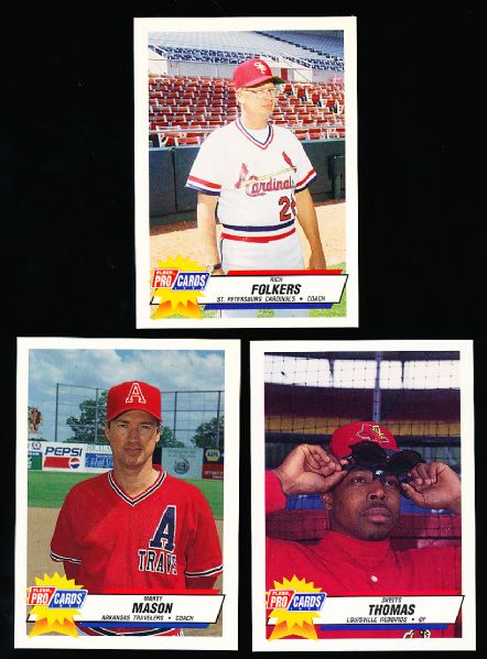 1993 Minor League Baseball Sets- 4 Diff
